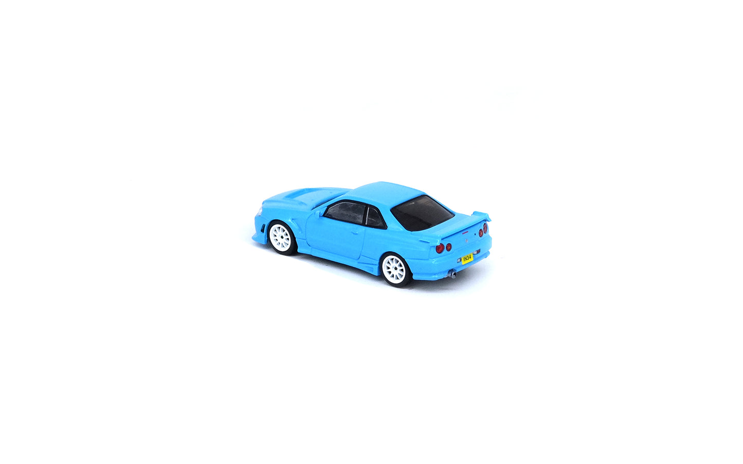 INNO64 1/64 Nissan Skyline R34 Baby Blue Hong Kong ToyCar Salon 2022 Event Edtion IN64-R34-BBBL