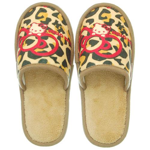 Hello Kitty Slippers - Leopard