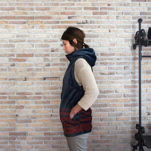 Parker vest - Navy blue