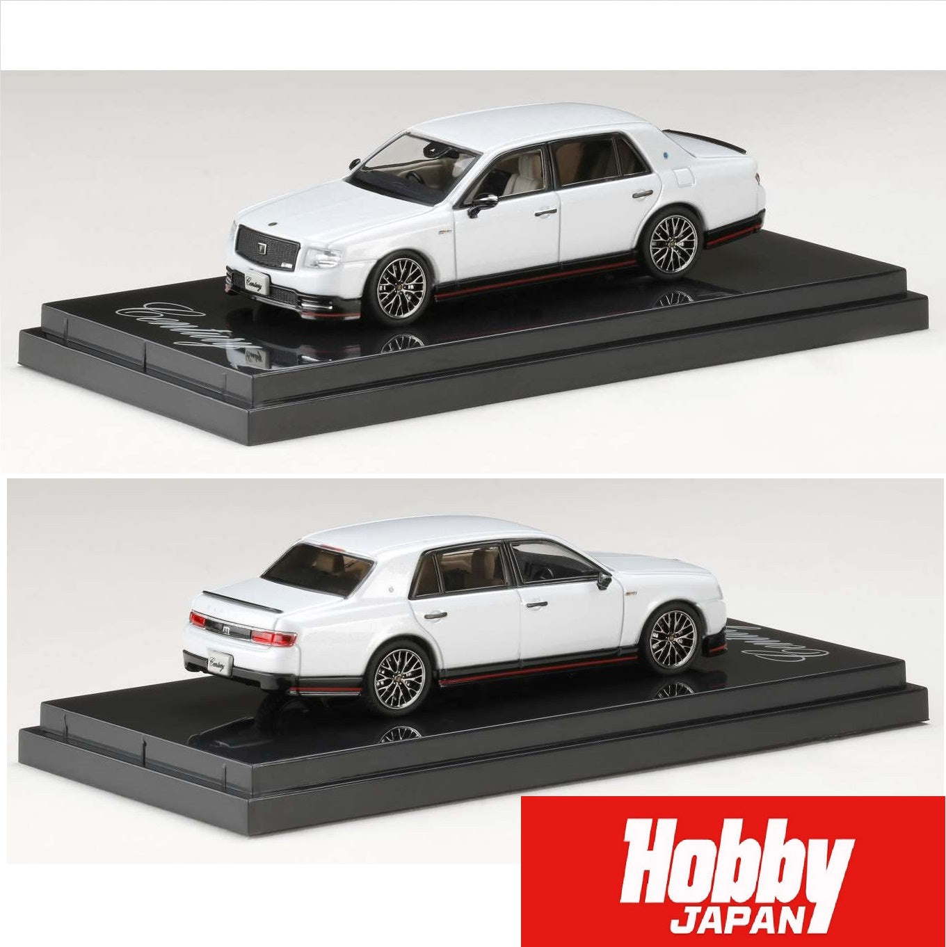 HOBBY JAPAN 1/64 Toyota CENTURY GRMN White HJ642019GW