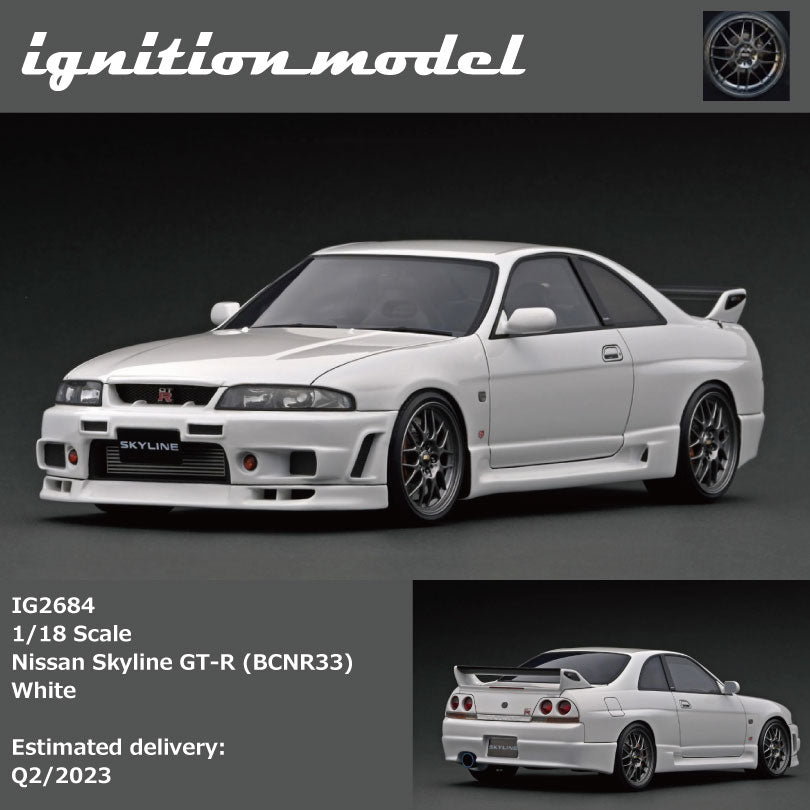 1/18 Accensione Modello Calsonic Skyline 12 1989 Jtc IG