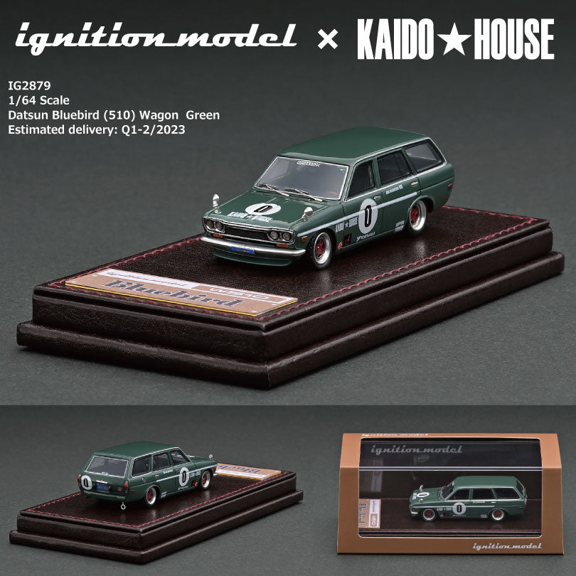 Ignition Model 1/64 HIGH-END RESIN MODEL Datsun Bluebird (510