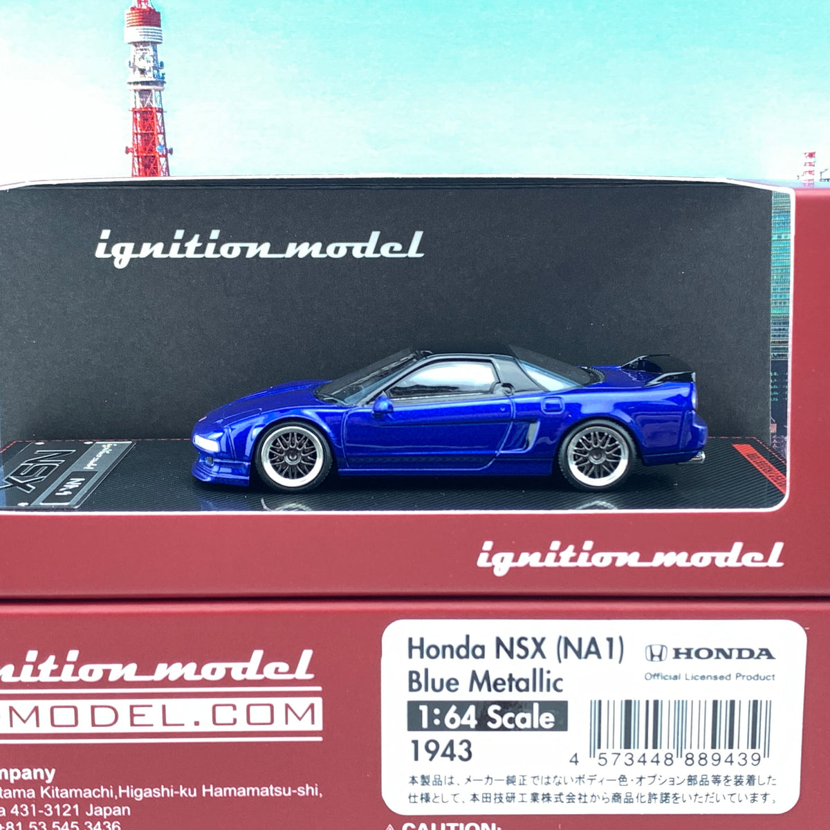 Ignition Model 1/64 Honda NSX NA1 Blue Metallic IG1943 – Tokyo Station
