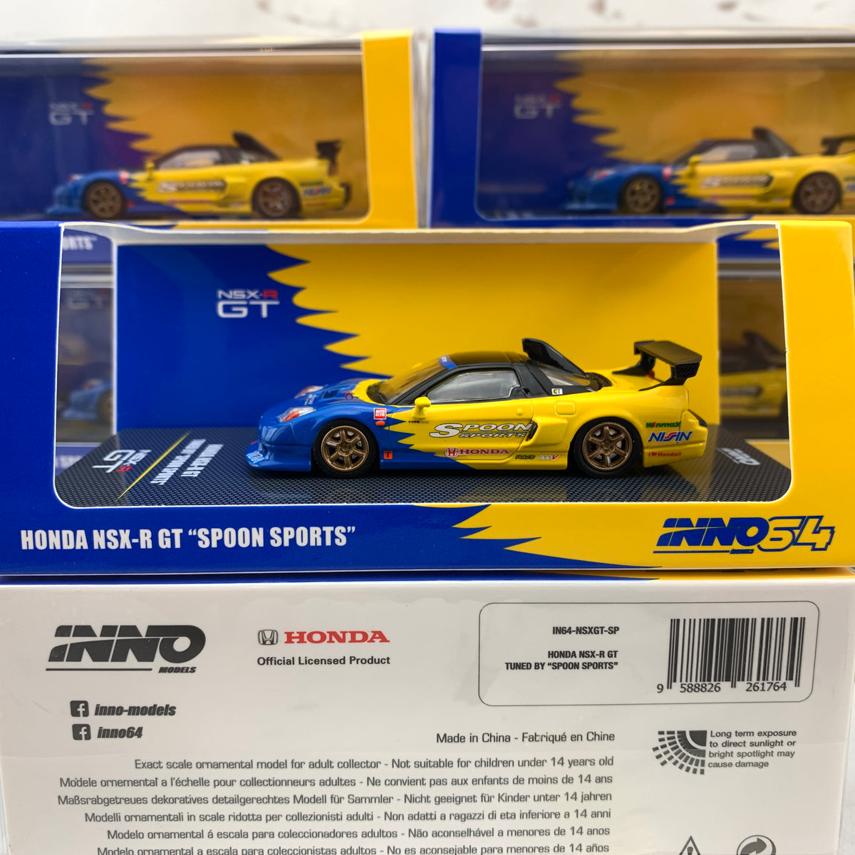 INNO64 HONDA NSX-R GT #95 Tuned by SPOON SPORTS IN64-NSXGT-SP