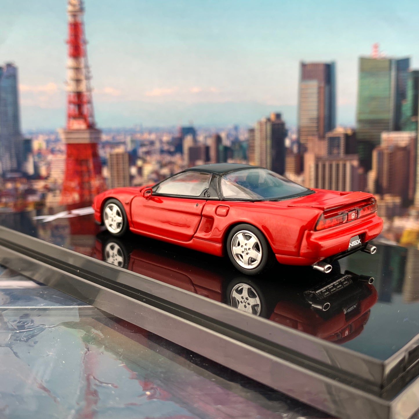 HOBBY JAPAN 1/64 Honda NSX NA1 1990 Formula Red HJ641006R