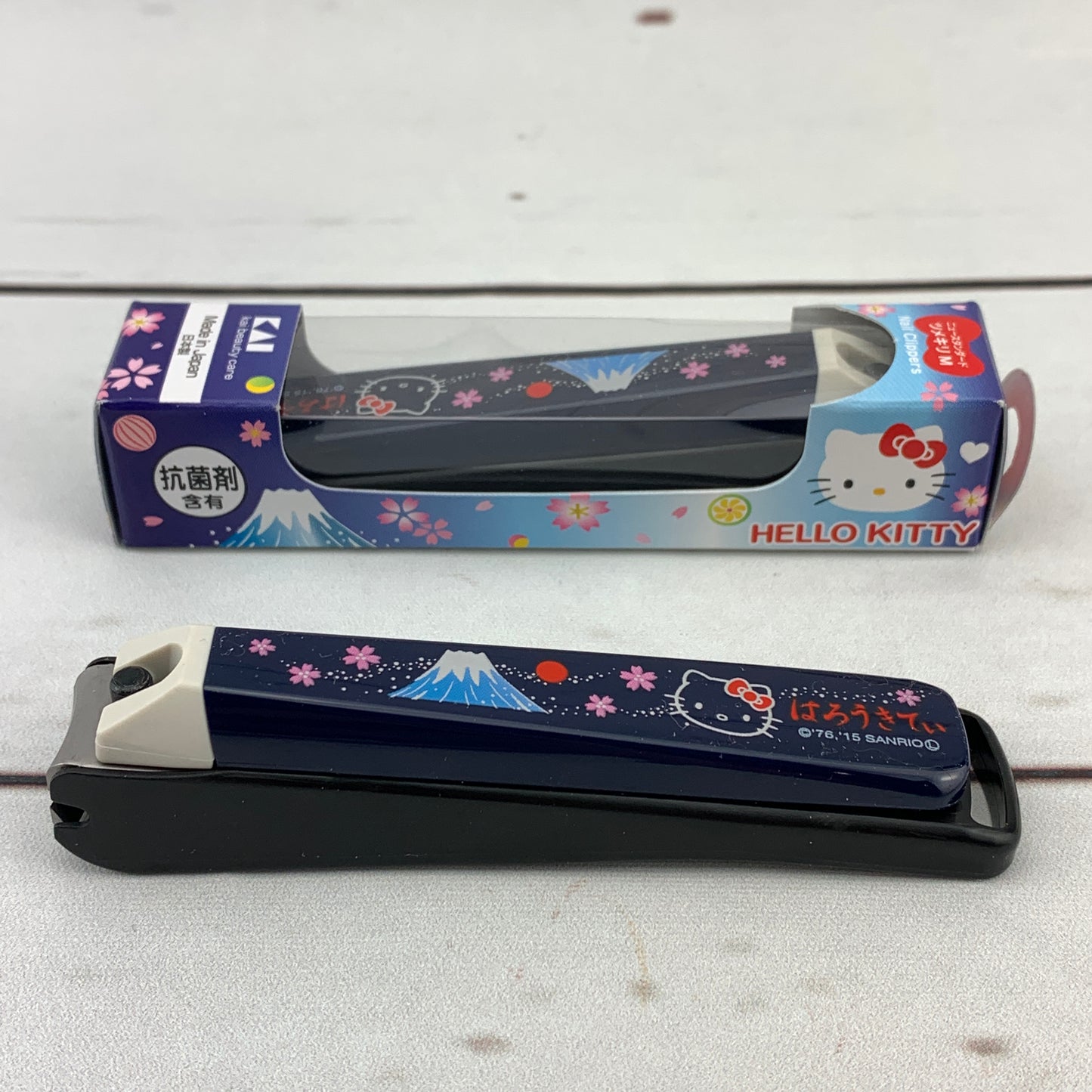 Hello Kitty Nail Clipper - Mt. Fuji Size M by KAI Beauty Care KK-2526 Made in Japan