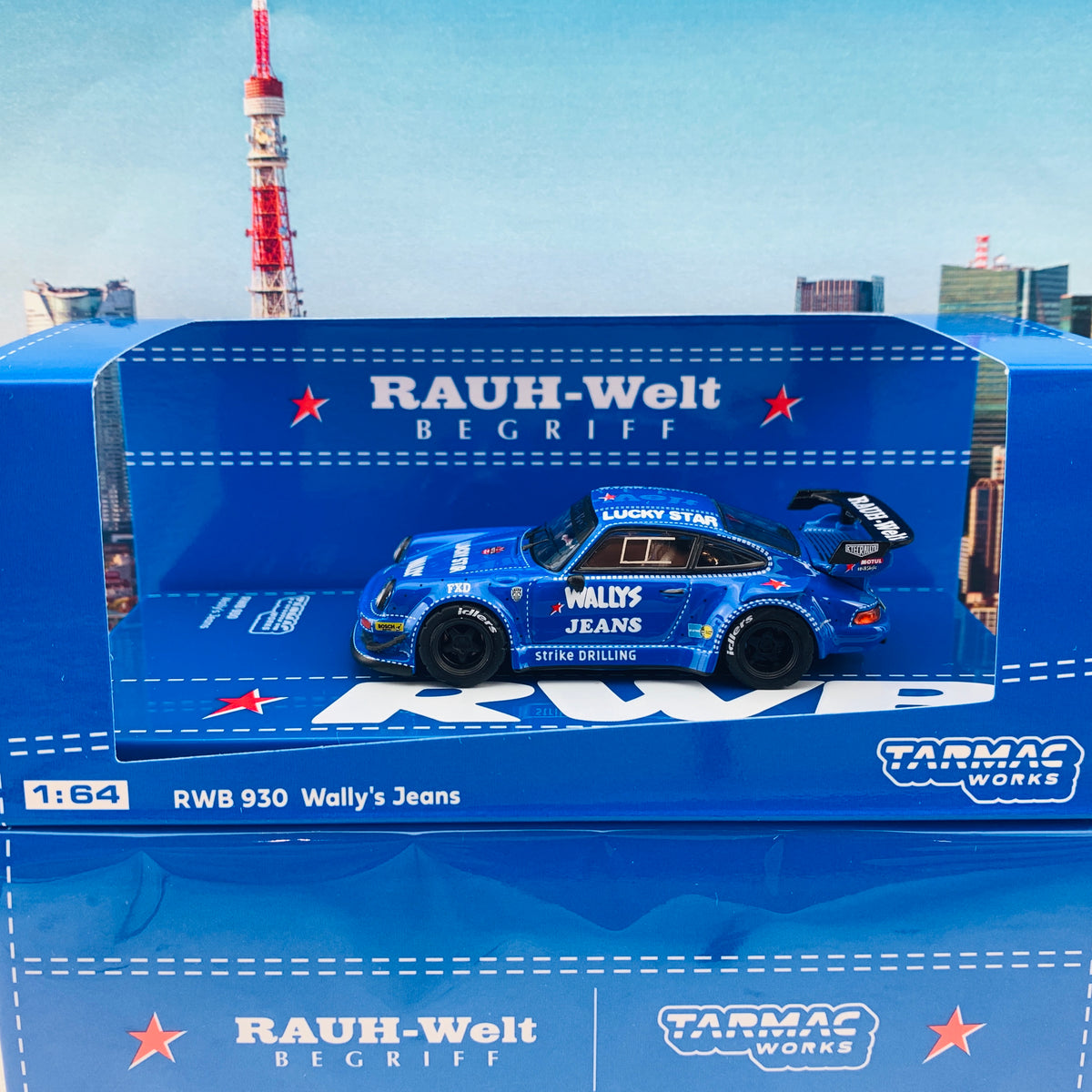 Tarmac Works 1/64 RWB 930 Wally's Jeans T64-015-WJ – Tokyo