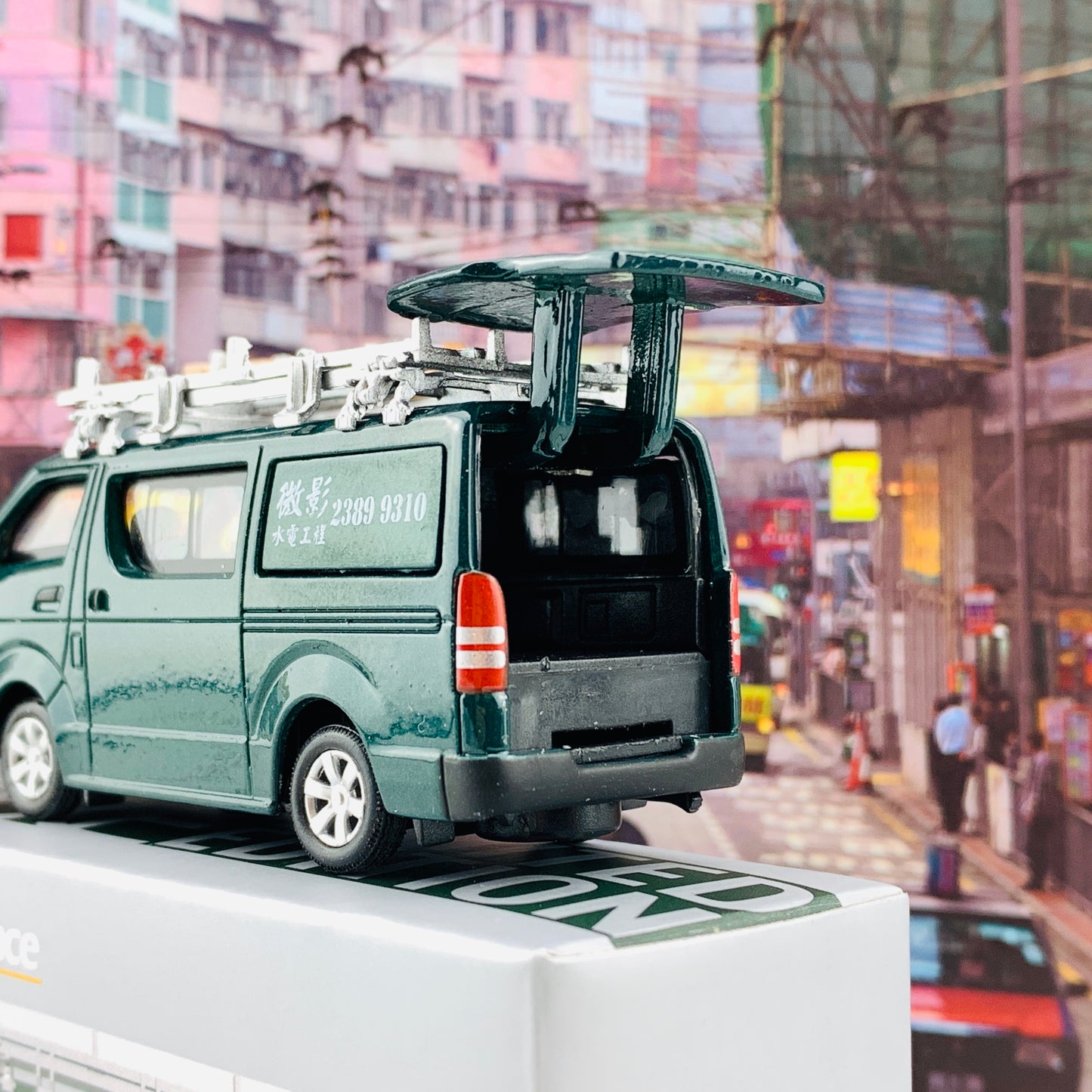 Tiny 微影 Toyota Hiace Show Special Edition 豐田 Hiace 暗綠色 展會限定 ATC64420