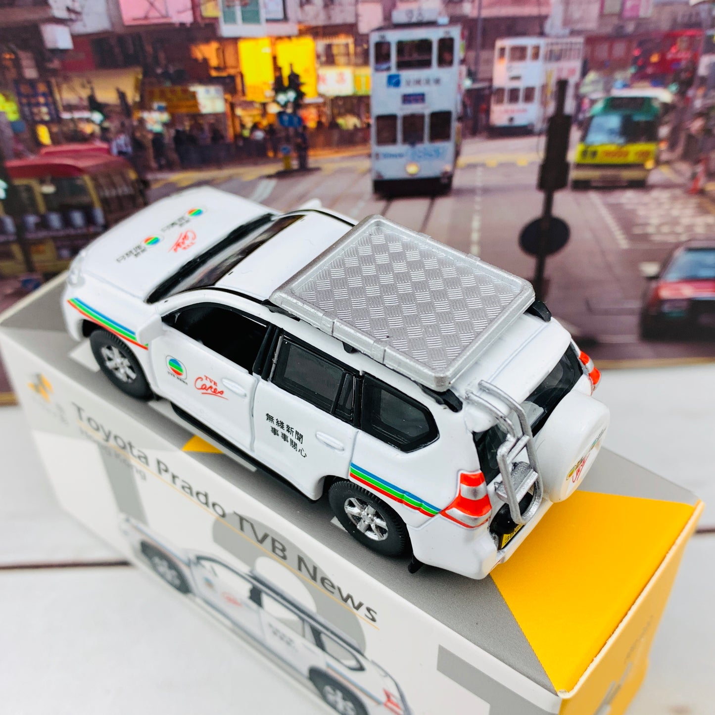 Tiny 微影 121 Toyota Prado TVB News 豐田PradoTVB 新聞吉普車 ATC64224