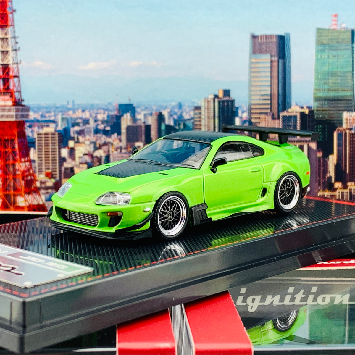 Ignition Model Event Special 1/64 Toyota Supra (JZA80) RZ Green Metallic  IG2125