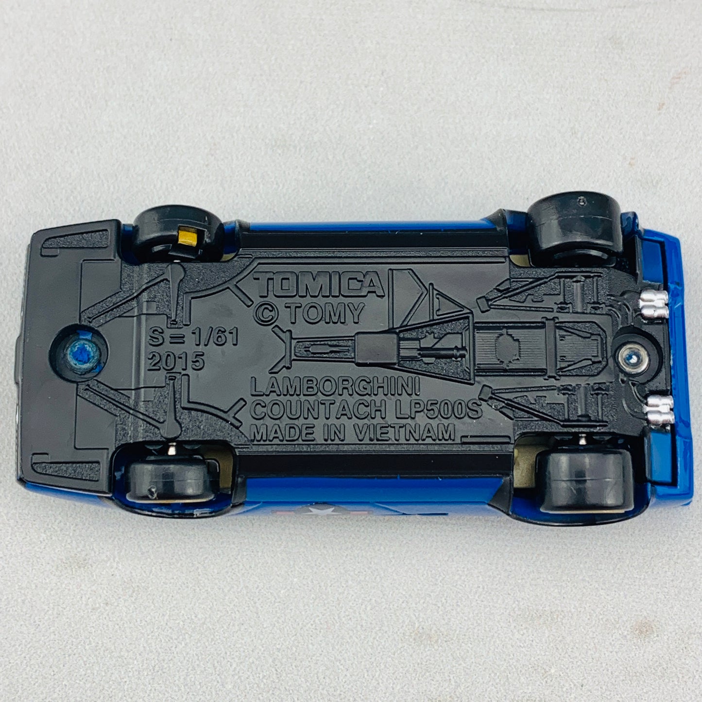 Tomica Lamborghini Countach LP500S Custom Printed by II ADO