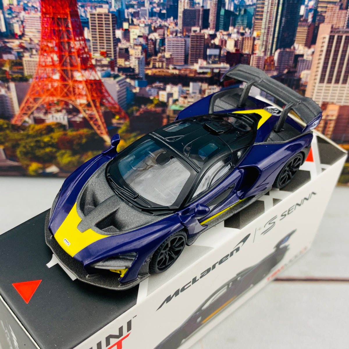 MINI GT McLaren S Senna 1/64 　LHD＆RHDセット MINI GT McLaren Senna Orange/Red RHD MGT00081-R – Tokyo Station