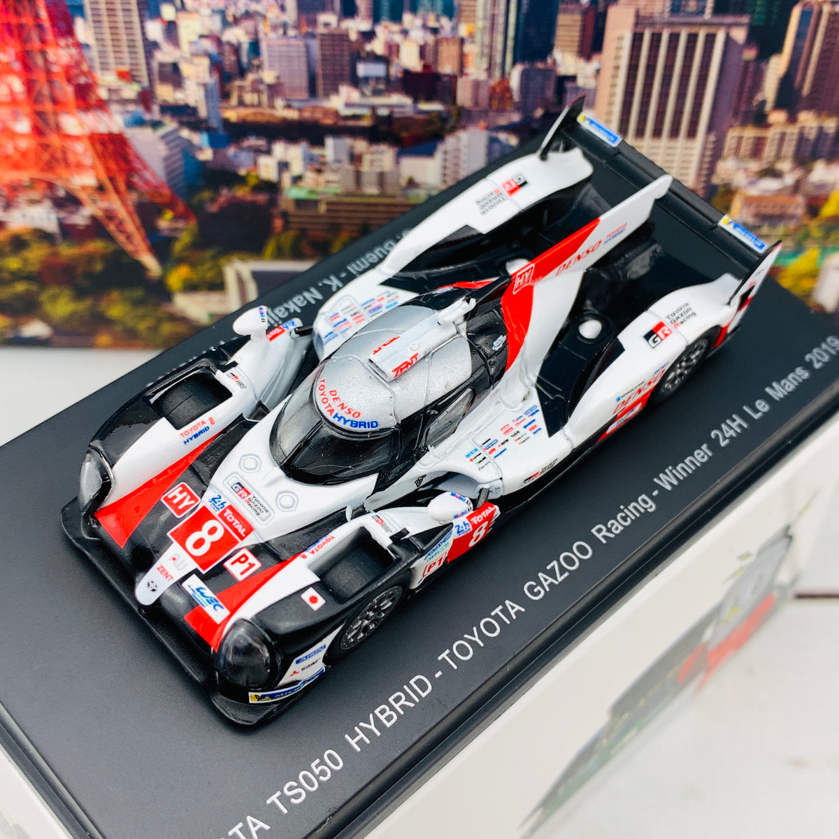 Sparky 1/64 TOYOTA TS050 HYBRID No.8 TOYOTA GAZOO Racing Winner 24H Le Mans  2019 S. Buemi - K. Nakajima - F. Alonso Y139