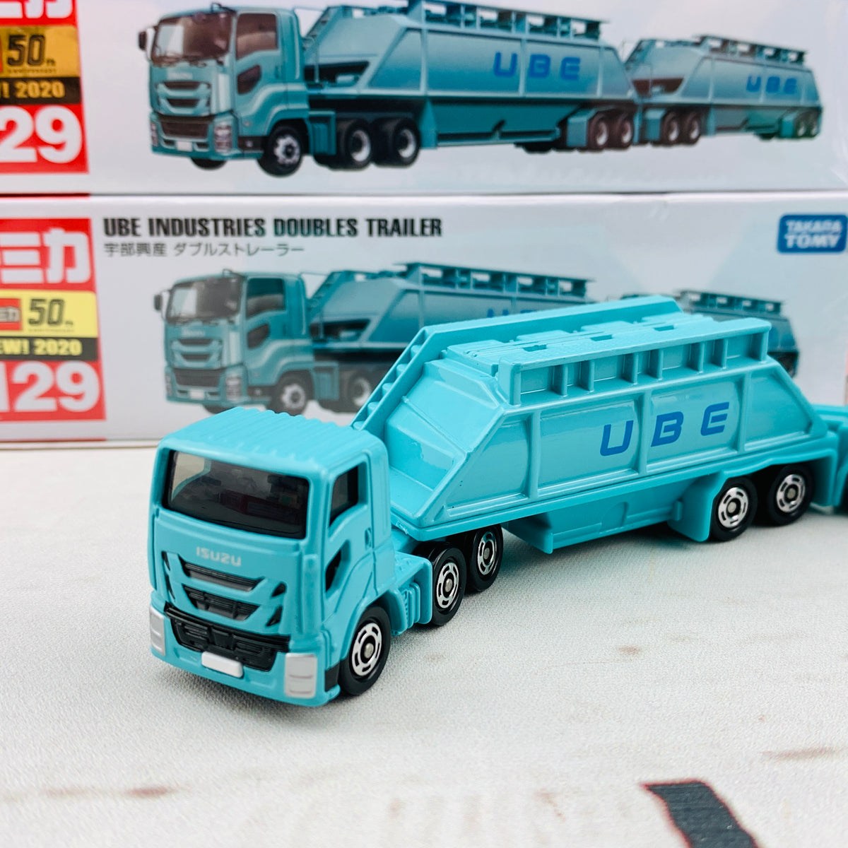 TOMICA 129 UBE Industries Coubles Tralier 宇部興産 ダブルス 