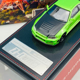 Ignition Model 1/64 Nismo R34 GTR Z-tune Green Metallic IG2126