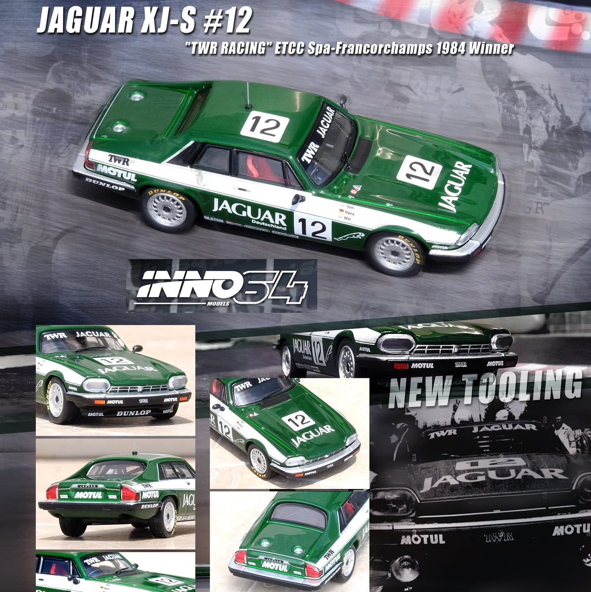 INNO64 1/64 JAGUAR XJ-S #12