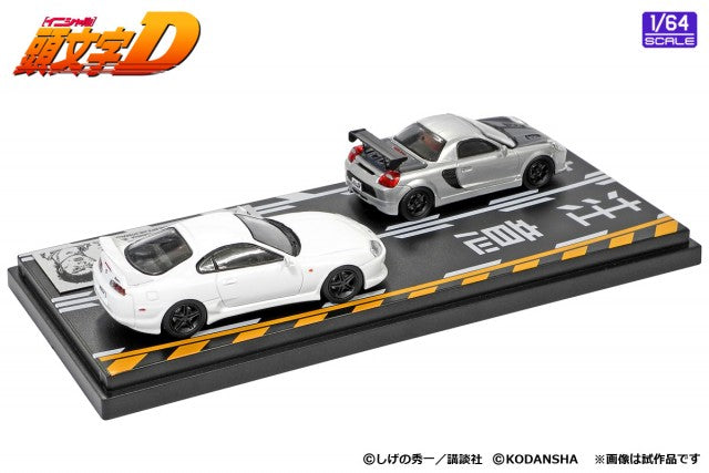 MODELER'S 1/64 Initial D Set Vol.5 Kai Ogashi MR-S & Hideo 