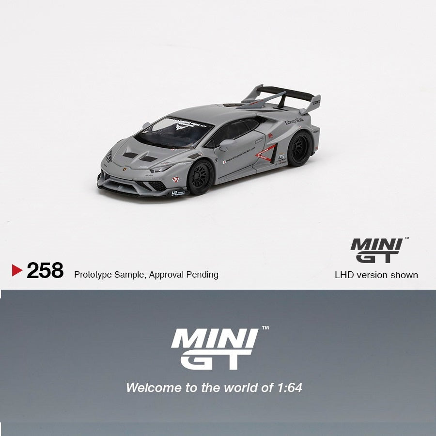 MINI GT 1/64 LB WORKS Lamborghini Huracán GT FIGHTERS WORKS LHD MGT00258-L