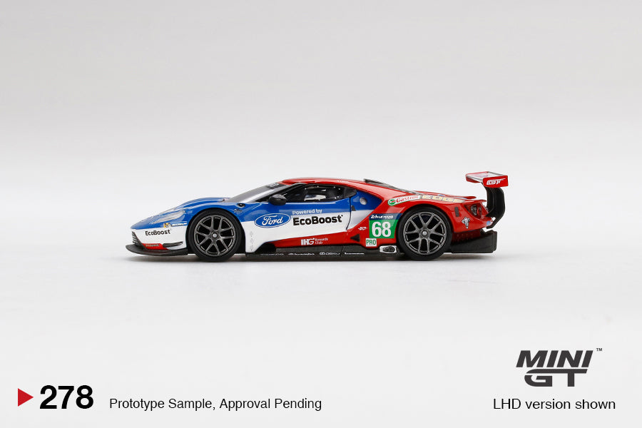 MINI GT 1/64 Ford GT LMGTE PRO #68 2016 24 Hrs of Le Mans Class