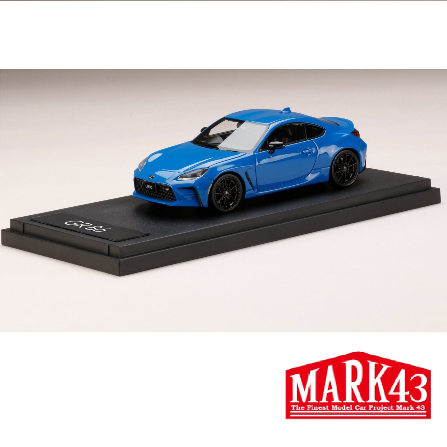 PREORDER MARK43 1/43 Toyota GR86 2021 Blue PM43150BL (Approx. Release Date : JAN 2022 subjects to the manufacturer's final decision)