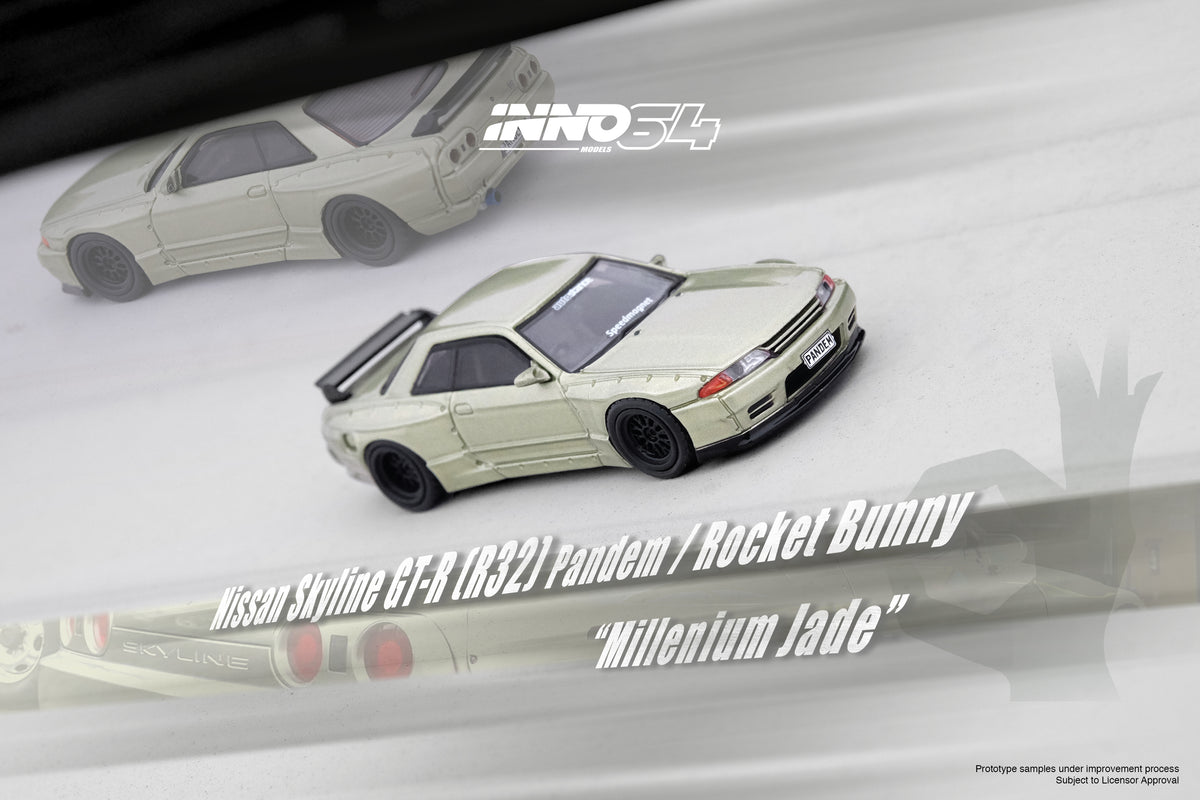 INNO64 1/64 NISSAN SKYLINE GT-R (R32) PANDEM ROCKET BUNNY
