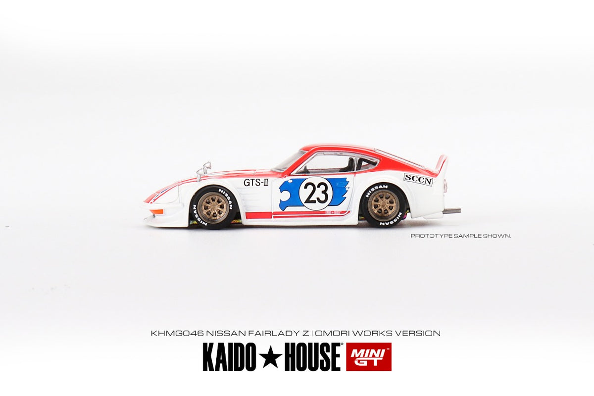MINI GT x Kaido House 1/64 Nissan Fairlady Z Kaido GT Omori Works KHMG046