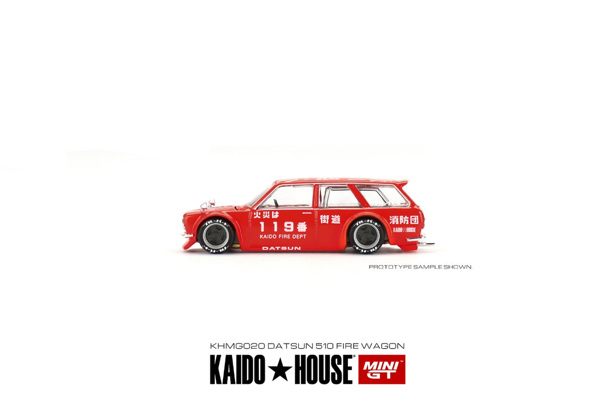 MINI GT x Kaido House 1/64 Datsun KAIDO 510 Wagon FIRE V1