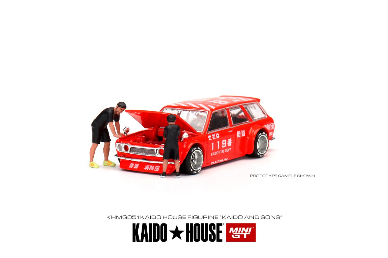 MINI GT x Kaido House 1/64 KaidoHouse Figurine (Kaido & Sons) KHMG051