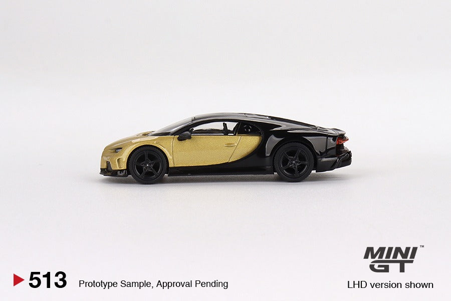 MINI GT 1/64 Bugatti Chiron Super Sport Gold LHD MGT00513-L