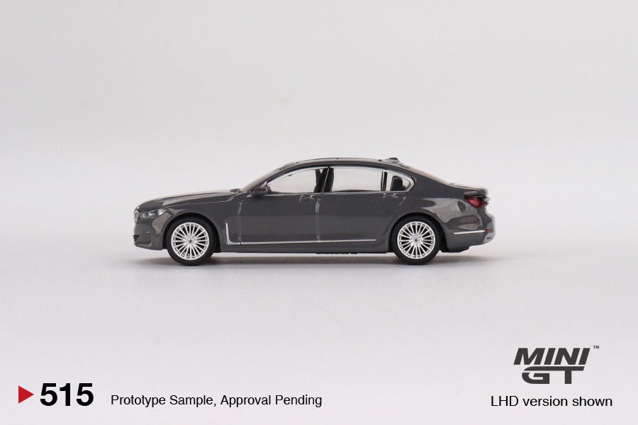 MINI GT 1/64 BMW 750Li xDrive Bernina Grey Amber Effect LHD MGT00515-L