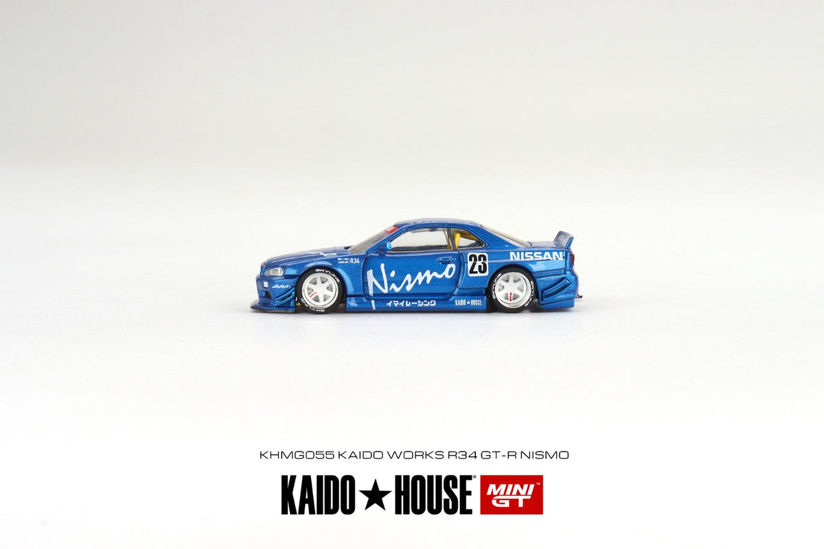 MINI GT x Kaido House 1/64 Nissan Skyline GT-R (R34) Kaido