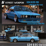 Street Weapon 1/64 BMW E24 635 CSI BLUE