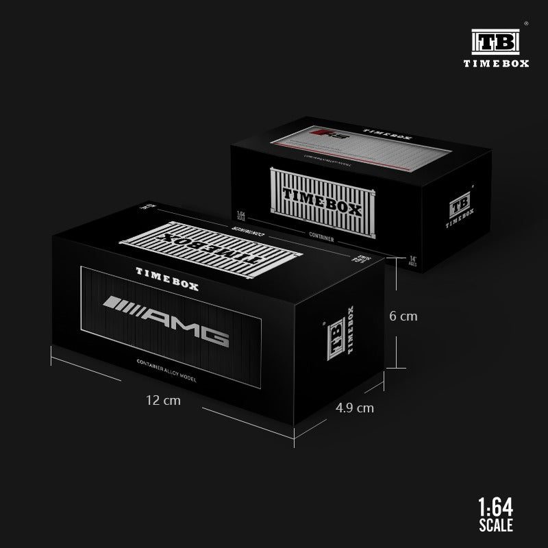 TIME BOX 1/64 Diecast 20ft Container AMG