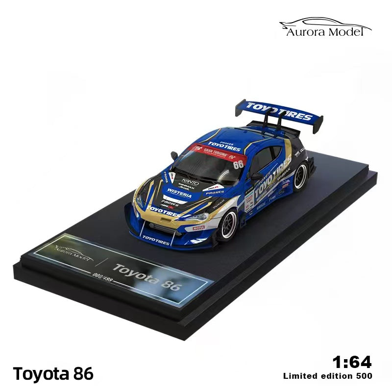 AURORA MODEL 1/64 Future Toyota 86 Concept Rocket Bunny