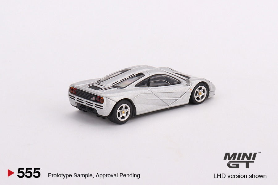 MINI GT 1/64 McLaren F1 Magnesium Silver MGT00555-L