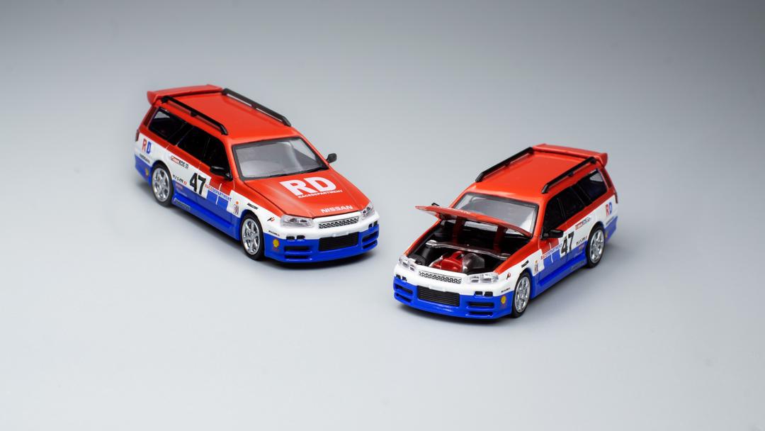POPRACE 1/64 NISSAN STAGEA RACE DEPARTMENT PR64001