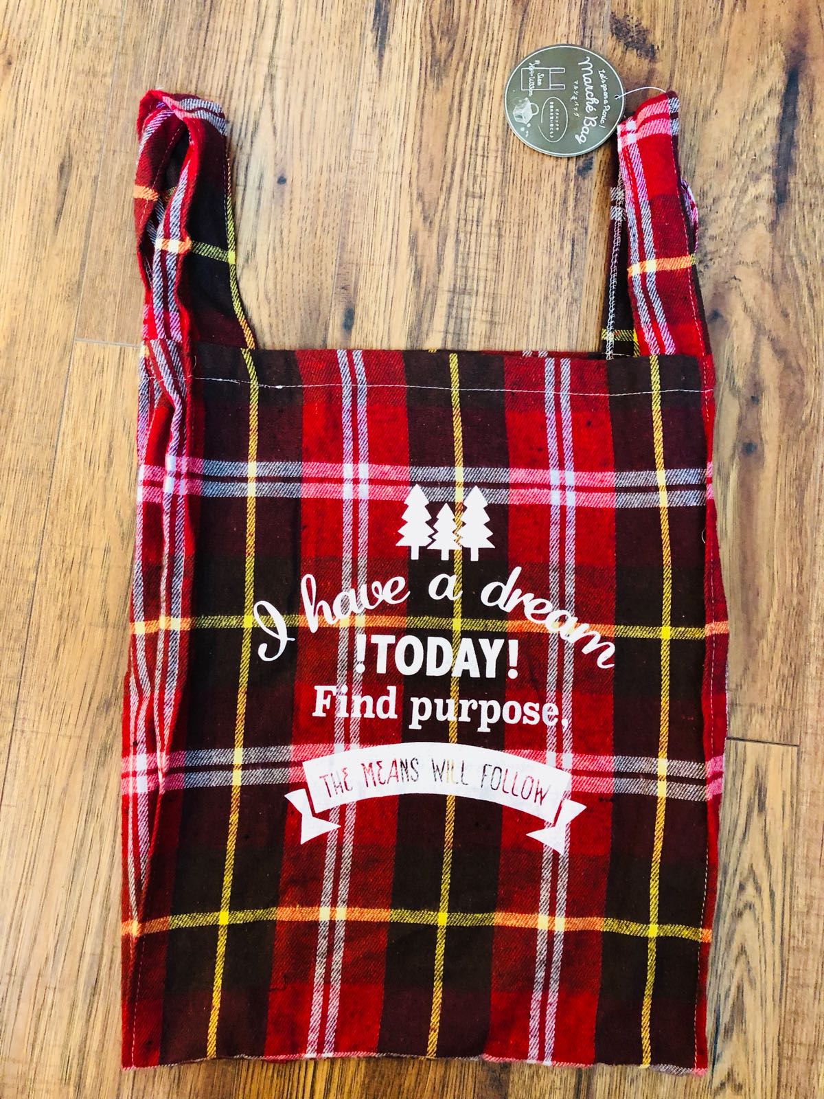 Marche Bag - Red Plaid