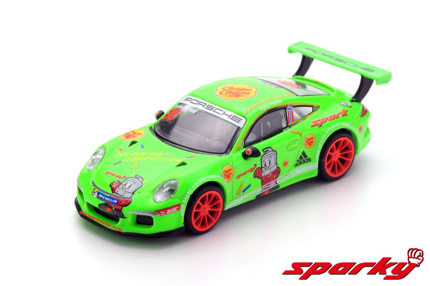 Sparky 1/64 991 CUP KOREA GREEN Y004