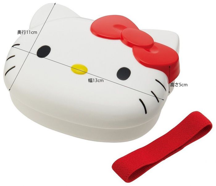 SKATER x Hello Kitty Diecut Lunch Box 300ml LBD2