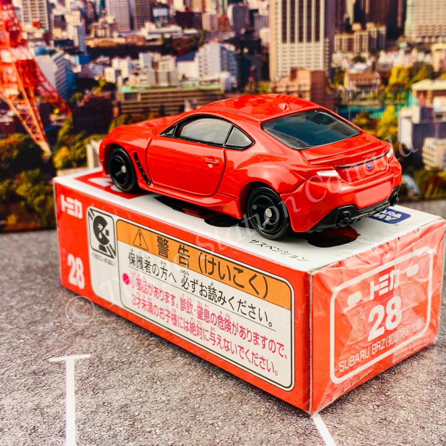 TOMICA 28 SUBARU BRZ First Edition 初回特別仕様 4904810175384