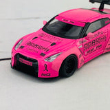 MINI GT LIBERTYWALK LB★WORKS Nissan GTR (R35) "WearItPink" Breast Cancer Awareness RHD MGT00054-R