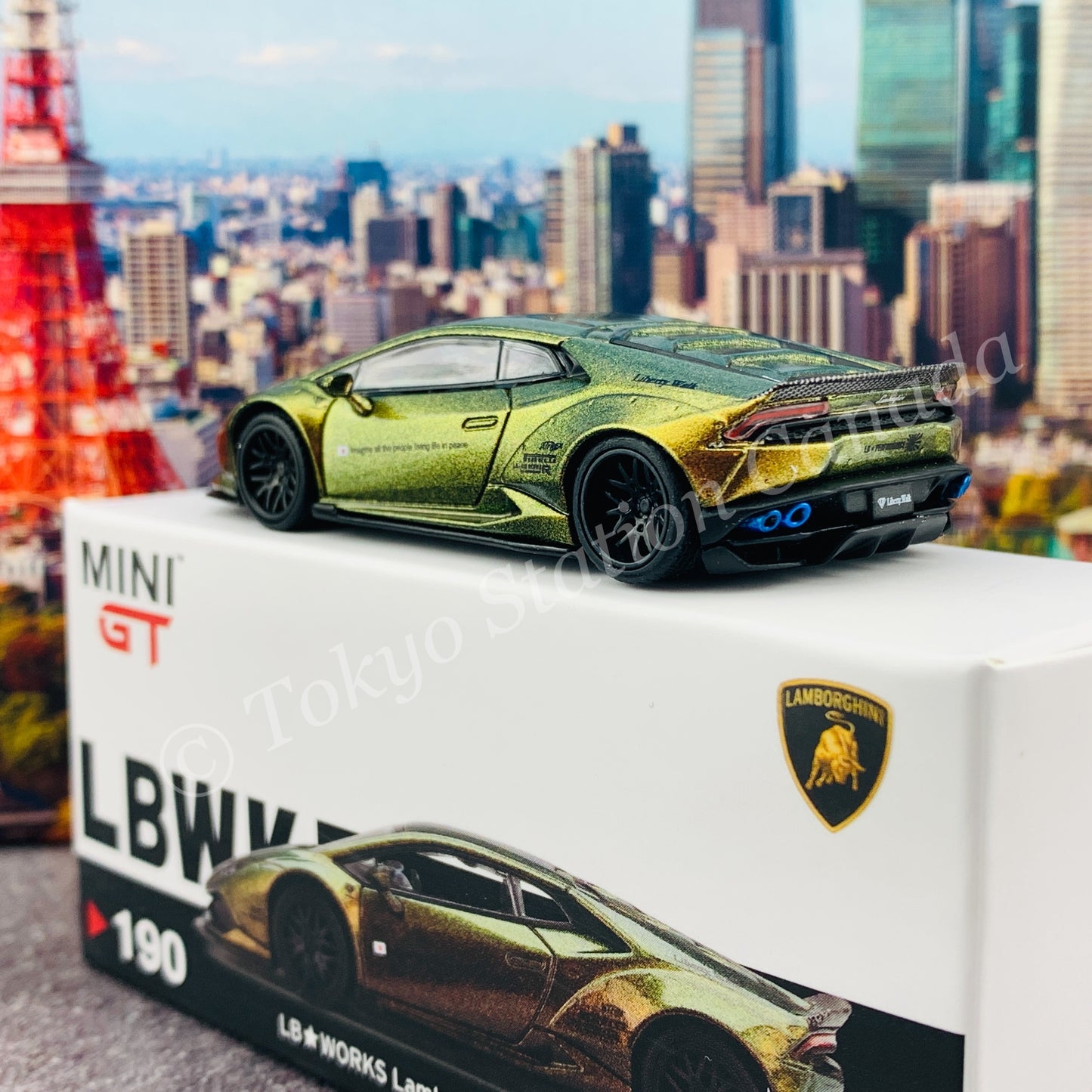 MINI GT 1/64 LB WORKS Lamborghini Huracán ver. 2 Magic Bronze LHD MGT00190-L