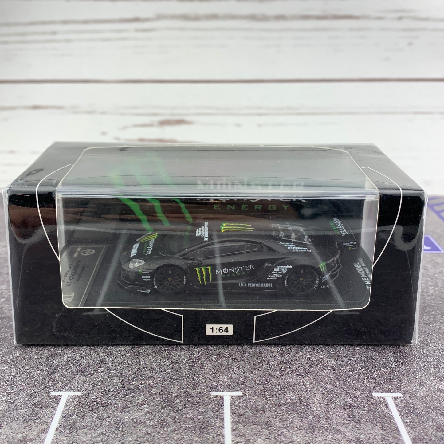 TIME MODEL 1/64 Lamborghini Aventador LP 700-4 MONSTER x LIBERTYWALK