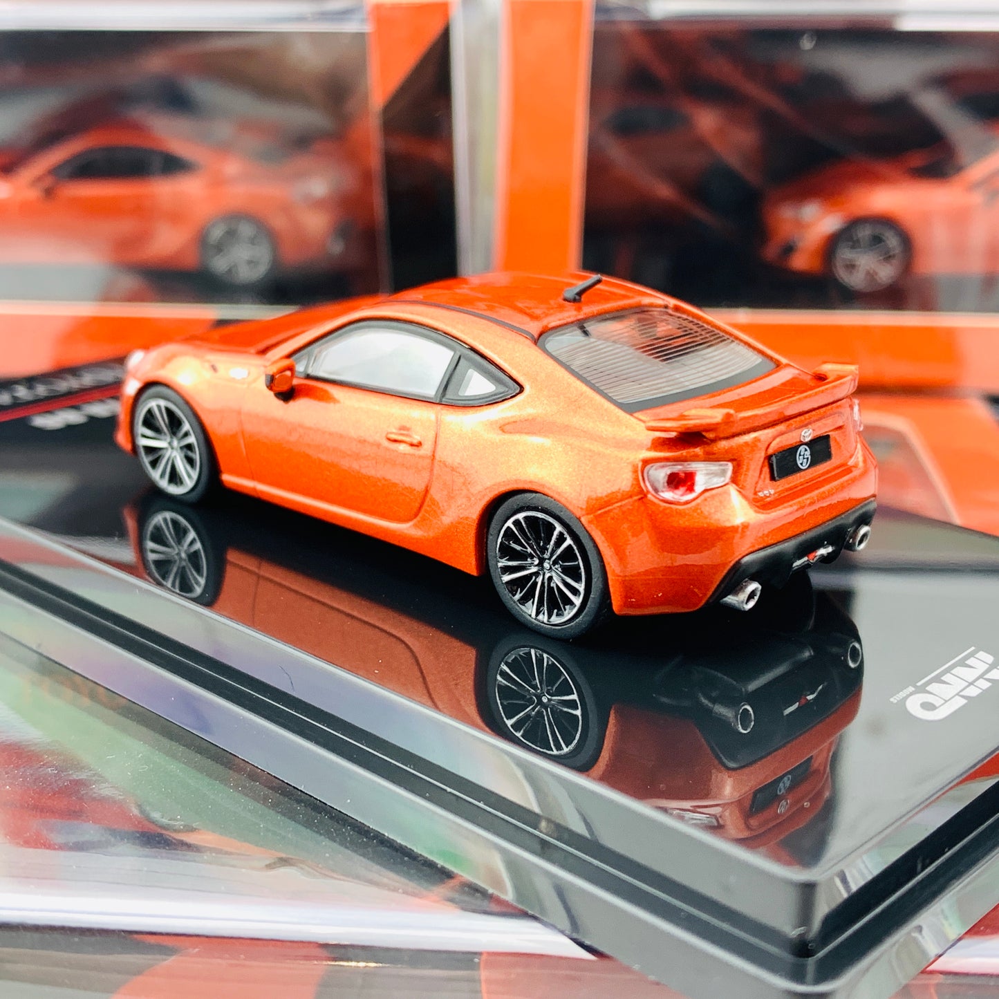 INNO64 1/64 TOYOTA GT 86 2014 Orange IN64-GT86-ORG