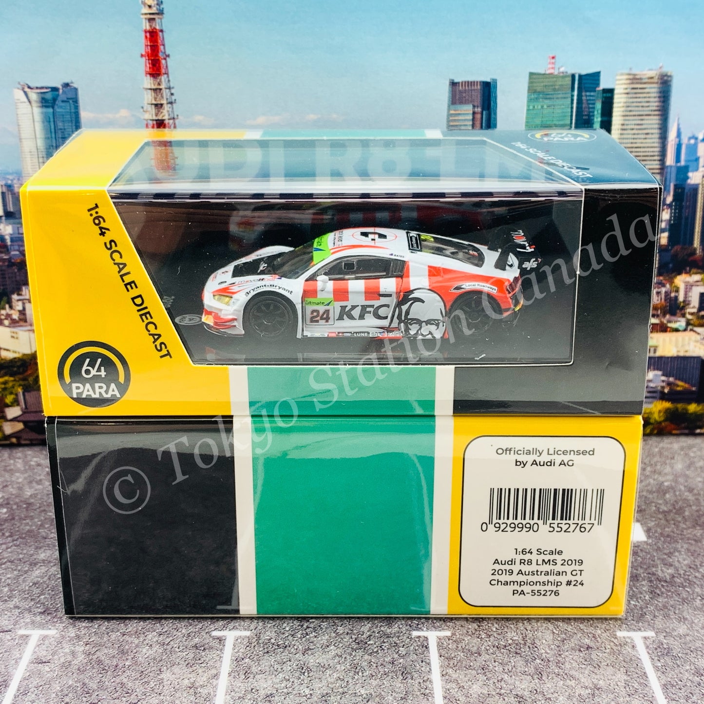 PARA64 1/64 Audi R8LMS 2015 2019 Australian GT Championship #24 LHD PA-55276