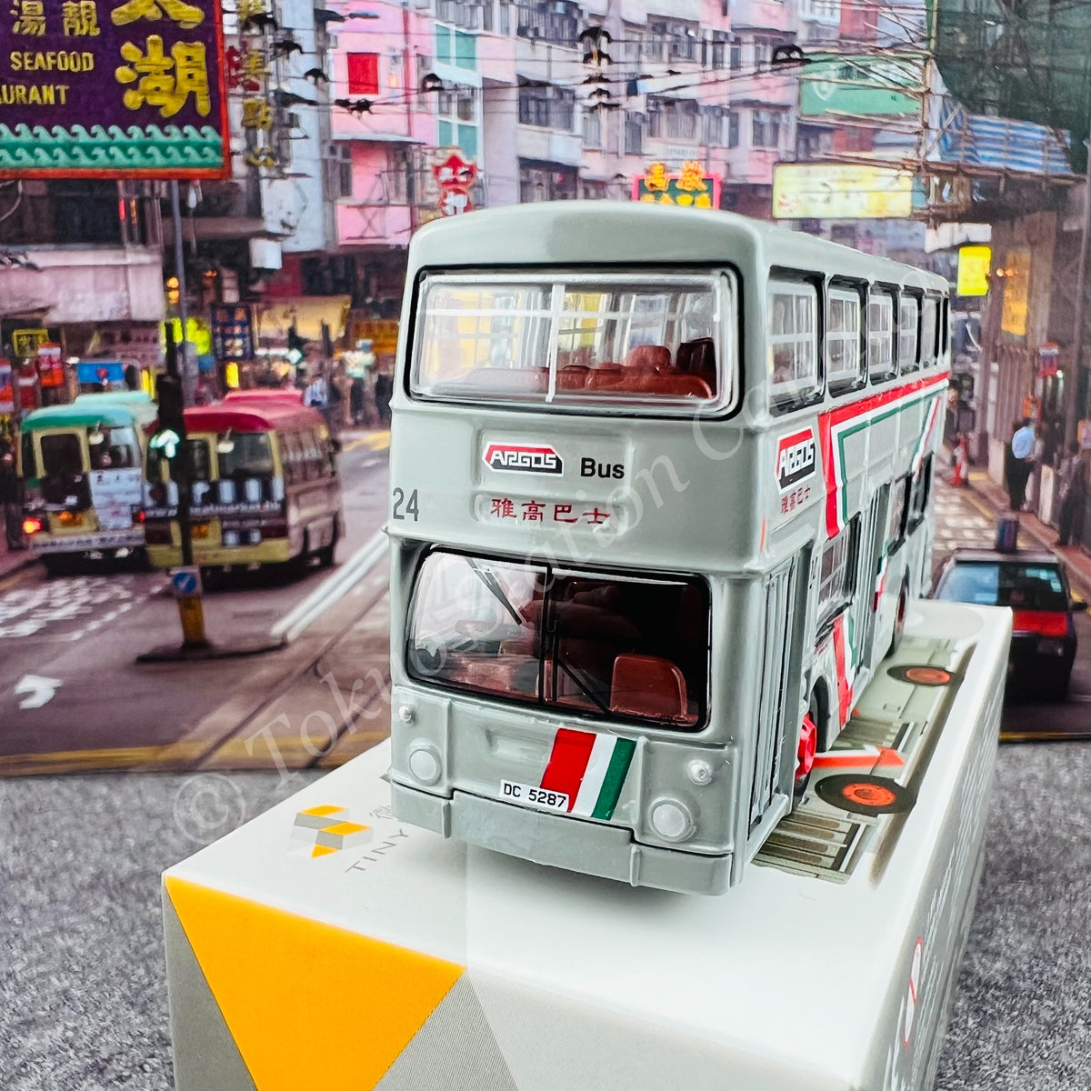 Tiny 微影 128 Daimler Fleetline Dms Argos Grey Atc64781 Tokyo Station