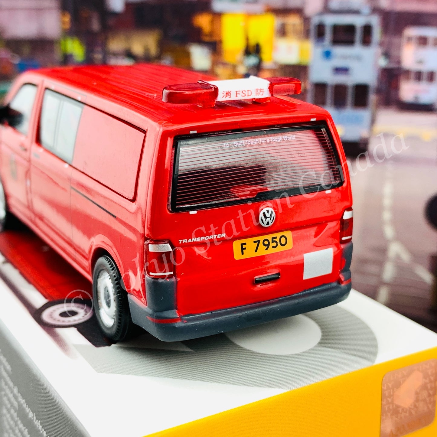 TINY 微影 59 Volkswagen T6 Transporter Hong Kong FSD 香港消防 ATC65263