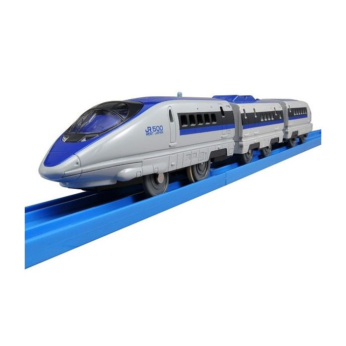 TAKARA TOMY PLARAIL S-02 500 SERIES SHINKANSEN WITH LIGHTS
