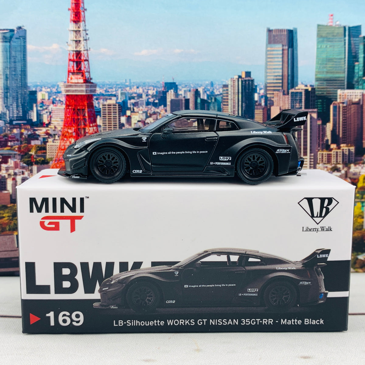 MINI GT 1/64 LB-Silhouette WORKS GT NISSAN 35GT-RR Ver.1
