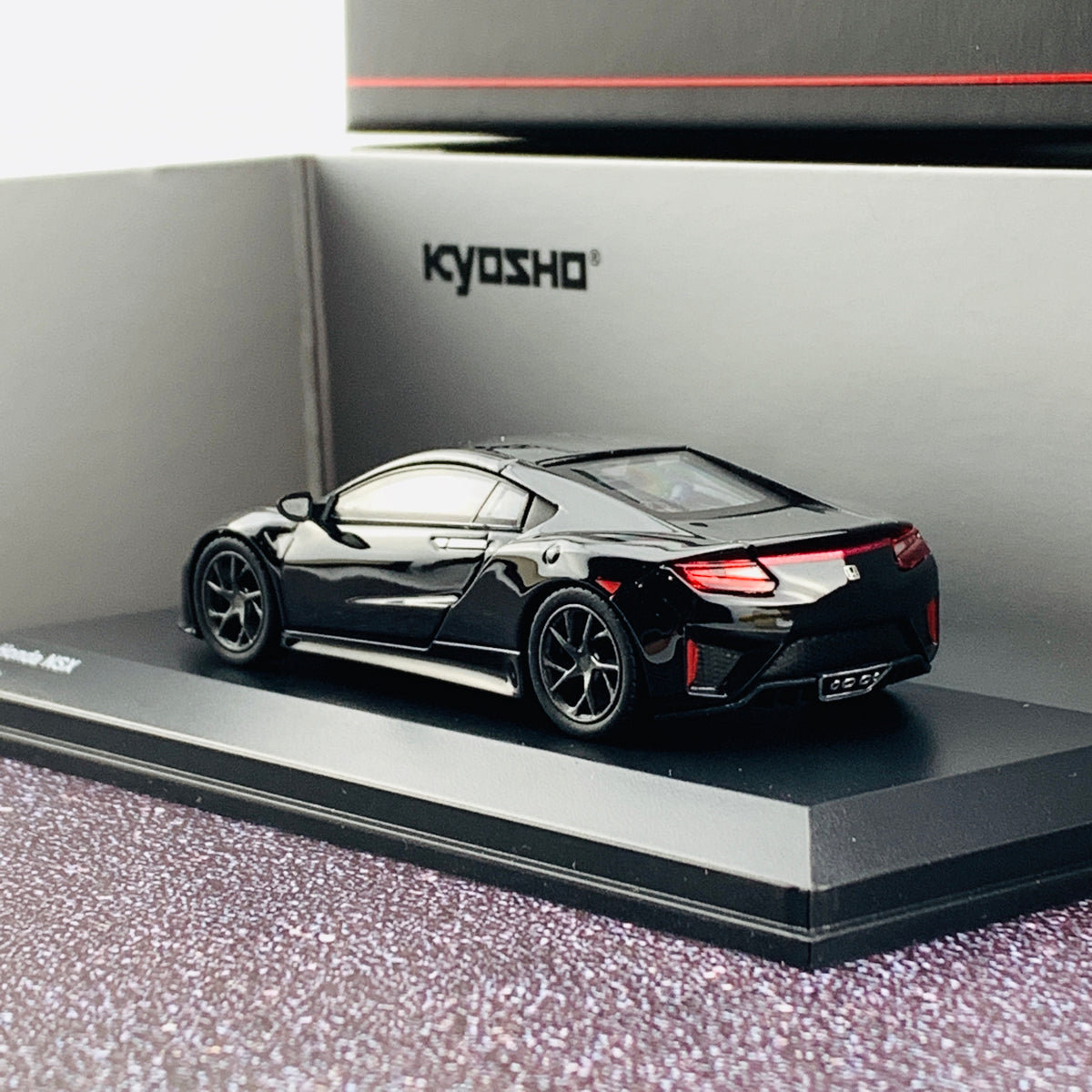 京商　HONDA  SNX 1/18 Kyosho HONDA NSX TYPE-S ORANGE NA1 Acura diecast car